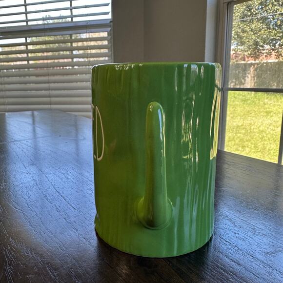 Rae Dunn Cactus “Spiked” Green Mug Artisan Collection by Magenta - Picture 6 of 8